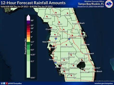 7-Day National Weather Forecast Map Near Florida: Stay Ahead of the Storm