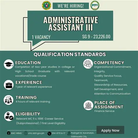 Unlock Your Career: Navigating Administrative Vacancies in 2025