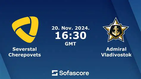 «Адмирал» – «Северсталь»: тірескен кездесудің талдауы және болжамы