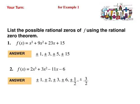 Applying the Rational Zero Theorem to the Given Equation
