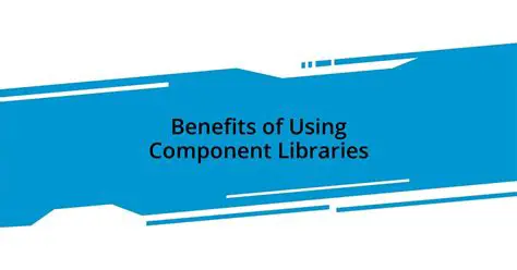 Benefits of Using Phidget21 Libraries