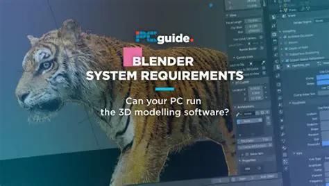 Blender System Requirements