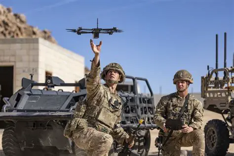 Boys and Girls Educated in Military Practices