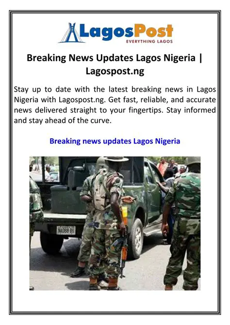 Breaking News: Developing Situation Near Gbagada, Lagos – Real-time Updates