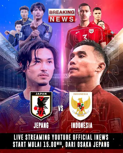 Breaking News: Indonesia vs. Japan Live from Osaka - Watch the iNews Official YouTube Stream