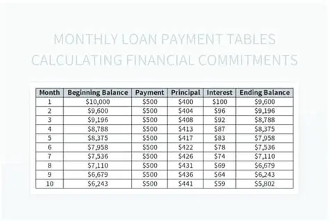 Calculating Monthly Payment