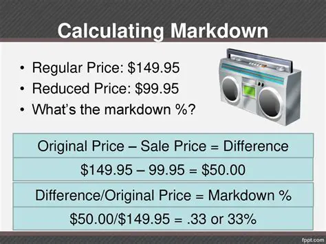 Calculating the Reduced Price