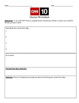 CNN 10 Student News: Unveiling Guided Worksheet Answers and Educational Resources