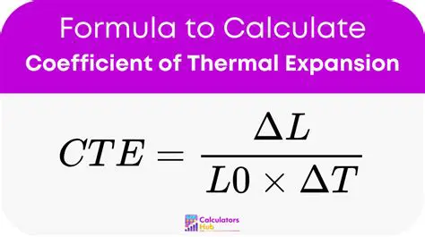 Coefficient of Thermal Expansion