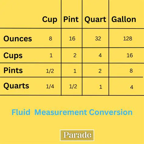 Converting Pints to Fluid Ounces
