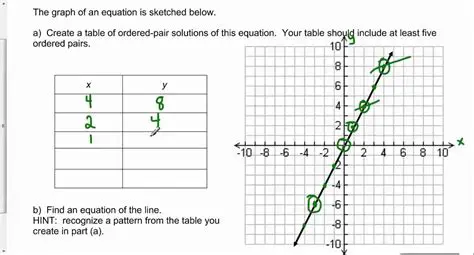 Creating a Table of Solutions