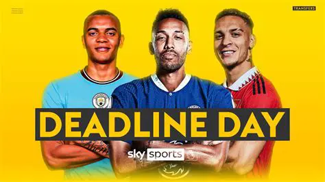 Deadline Day Drama Unfolds: Your *Live Transfer News* Hub
