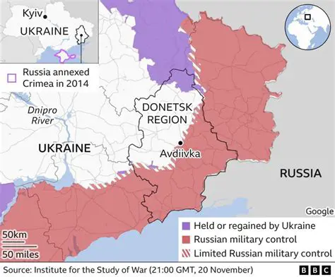 Decoding the Frontlines: A Comprehensive Russia vs Ukraine War Update Map Analysis