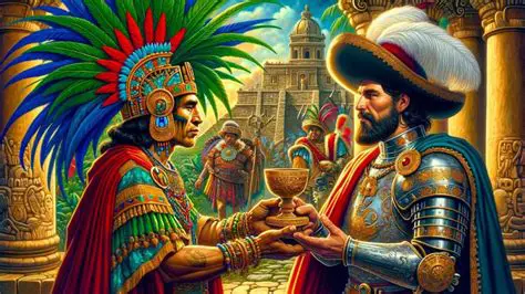 derrotaron al emperador Moctezuma II