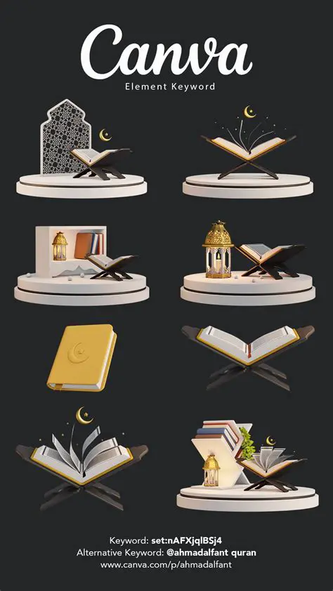 Desain Elemen Canva Islami: Keindahan Visual untuk Proyek Kreatif Anda