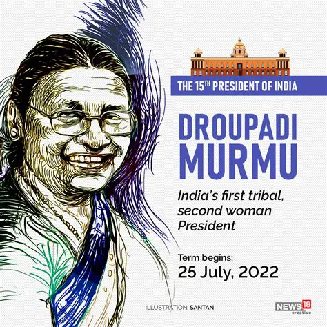 Droupadi Murmu: India's First Tribal President, A Beacon of Empowerment