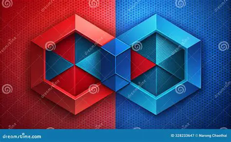 The Dynamic Duo: Understanding Red and Blue in News Backgrounds and Visual Communication