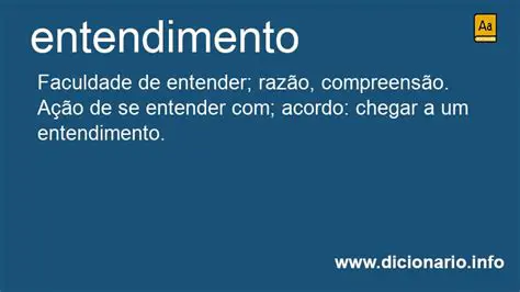 Entendimento do significado
