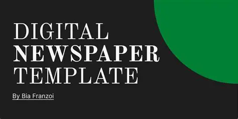 Crafting Compelling Content: Mastering Figma Newspaper Layout Design