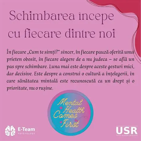 Fii deschis spre schimbare