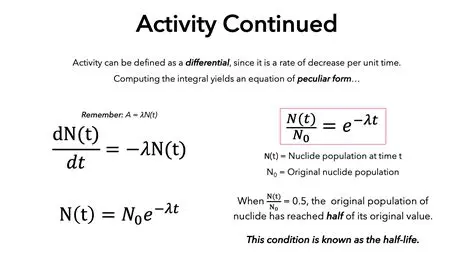 Finding the Decay Constant