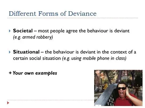 From Individual to Collective Deviance