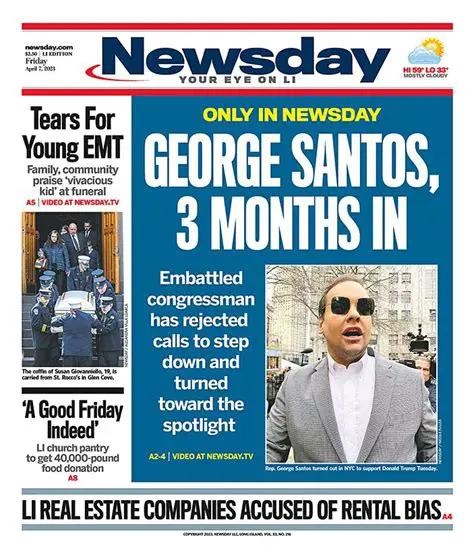 George Santos's Downfall: A Chronicle of Lies, Scandals, and the Newsday Investigation