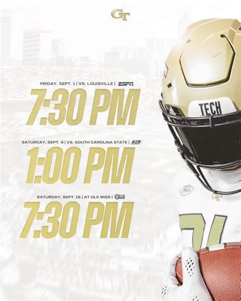 Georgia Tech Football: Breaking News, Game Day Buzz, and How to Watch on Fox Today