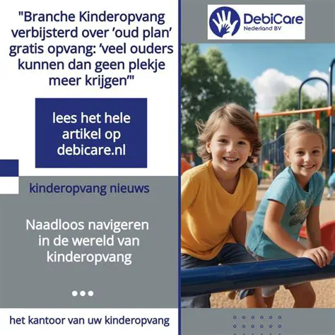 Gratis Kinderopvang: De Ultieme Gids Voor Ouders in Nederland