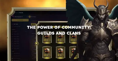 Guilds and Clans Interfaces