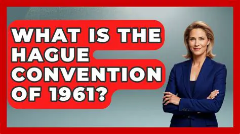Understanding the Hague Convention of October 5, 1961: A Comprehensive Guide