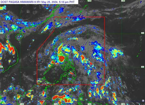 Himawari 9 Satellite Live: Tracking Weather Over the Philippines in Real-Time
