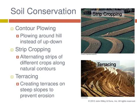 Implement soil conservation measures
