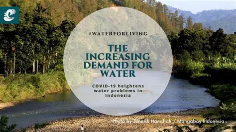 Increasing demand for water