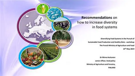 Increasing Food Diversification