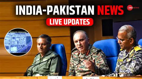 India-Pakistan News Live: NDTV's Comprehensive Coverage of Geopolitical Events and Relations