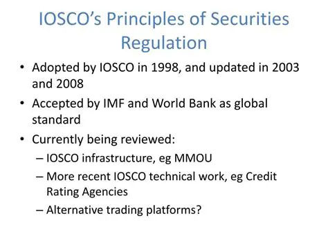 IOSCO and the OSC Principles: Navigating Global Securities Regulation for Market Integrity