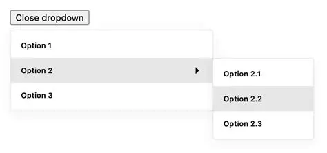 Issue with Two Dropdowns Showing Up
