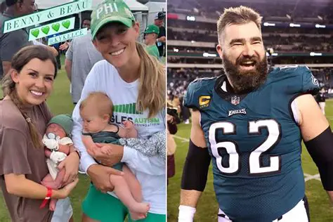 Jason Kelce's Adorable Baby Photo: A Glimpse into the Philadelphia Eagles Legend's Family Life