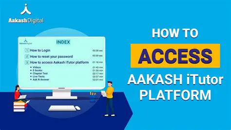 Key Features of Aakash iTutor