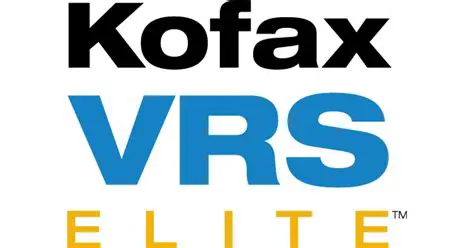 Key Features of Kofax VRS Service Pack 1