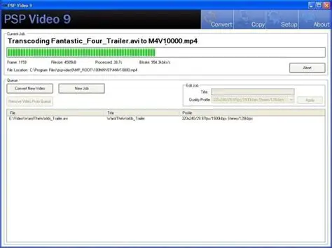 Key Features of PSP Video 9
