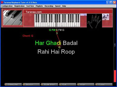 Key Features of Taranaa Keyboard Tutor