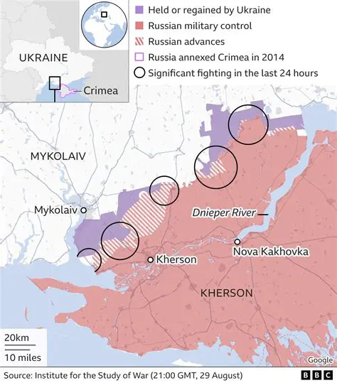 Kherson Under Siege: A Daily Chronicle of the Ukraine War's Frontline