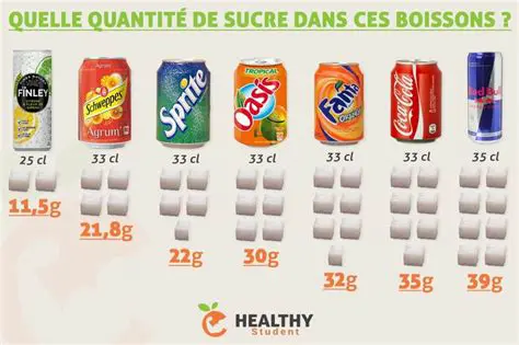 La Teneur en Sucre des Boissons Isotoniques