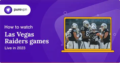 Finding Las Vegas Raiders Games on TV: A Complete Guide for Fans