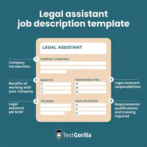 Decoding the Legal Assistant Job Description: A Comprehensive Guide