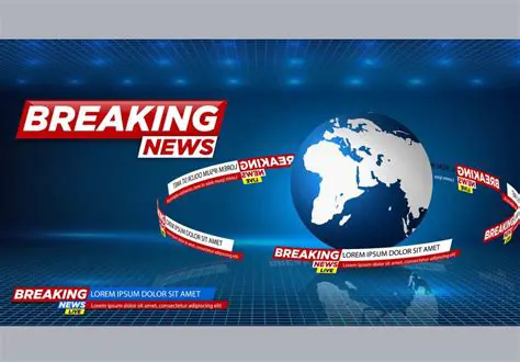 Live Breaking News Wallpaper: Stay Updated with Dynamic Backgrounds