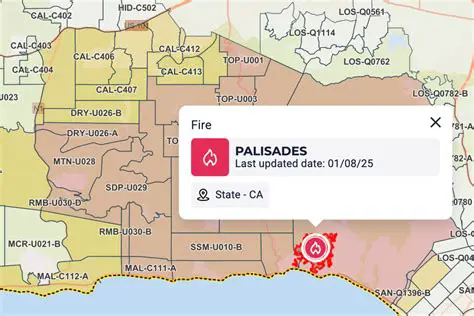 Breaking News: Los Angeles Fire Map and Current Fire Updates