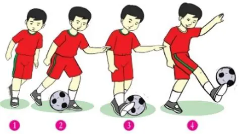 Menggunakan Kaki Bagian Dalam